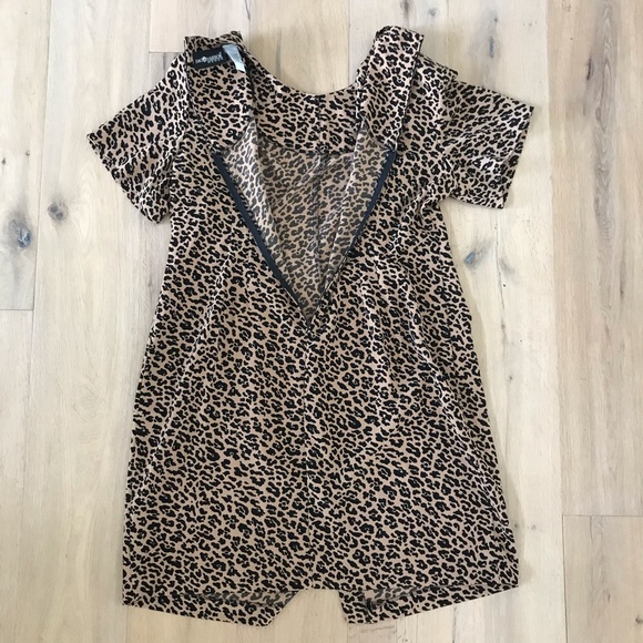 Leopard Print Mini Dress - Picture 8 of 9